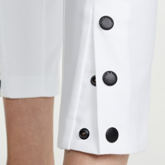 rag & bone Simone Snap Front Pant Slim Cropped - Picture 4 of 4